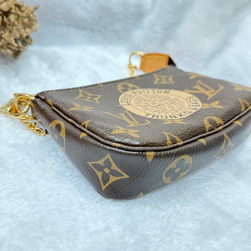 LV經典老花monogram圖騰麻將包 印花 小包-8