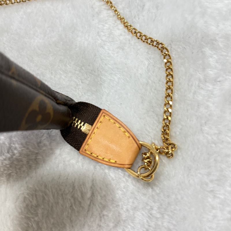 LV經典老花monogram圖騰麻將包 印花 小包-12