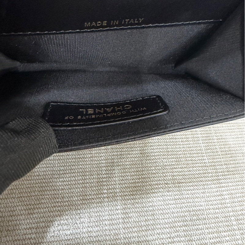 香奈兒 CHANEL羊皮零錢包卡包-10