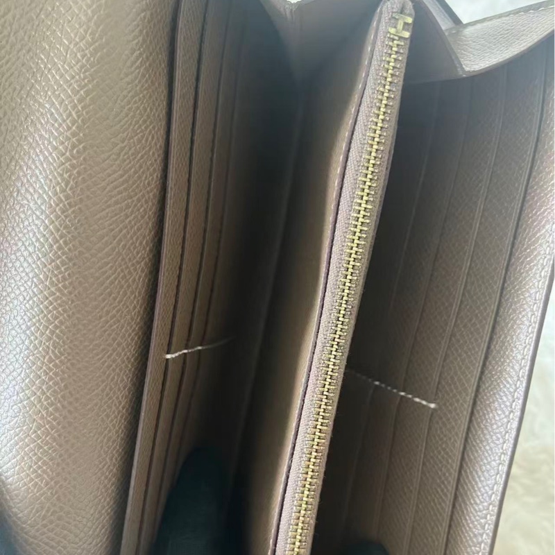 🌈Hermes🧡Kelly Wallet🧡大象灰金扣🌟98.5新🌈Epsom皮🌟Stamp C🌟-7