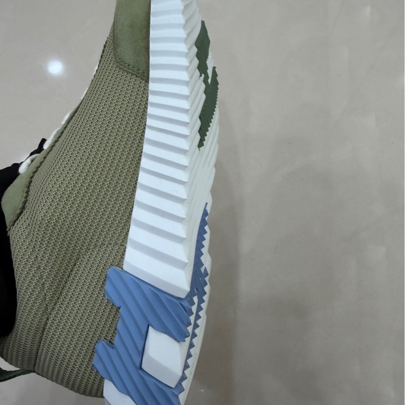 Hermes愛馬仕高科技網眼麂皮山羊皮運動鞋 瓷綠色-22