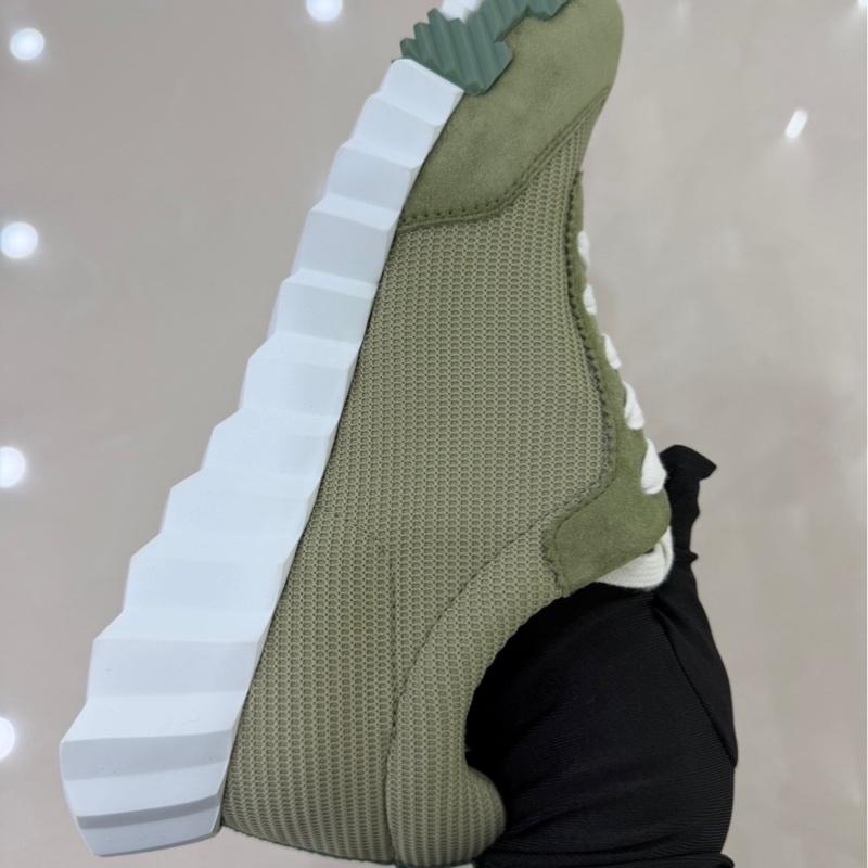 Hermes愛馬仕高科技網眼麂皮山羊皮運動鞋 瓷綠色-23