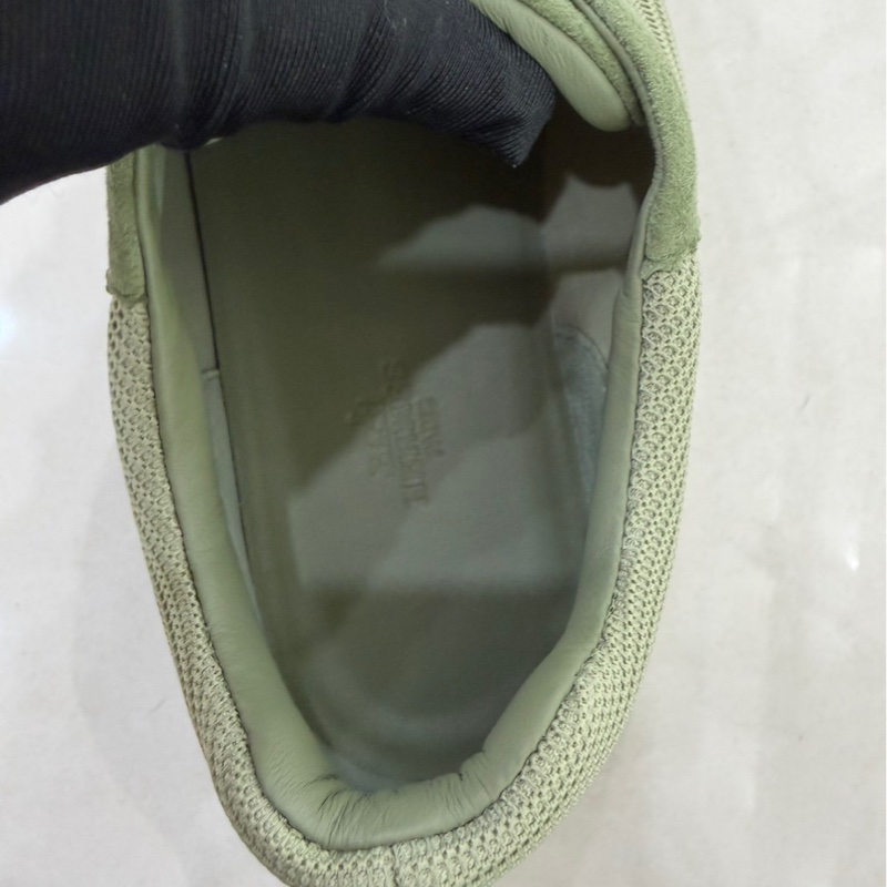 Hermes愛馬仕高科技網眼麂皮山羊皮運動鞋 瓷綠色-27