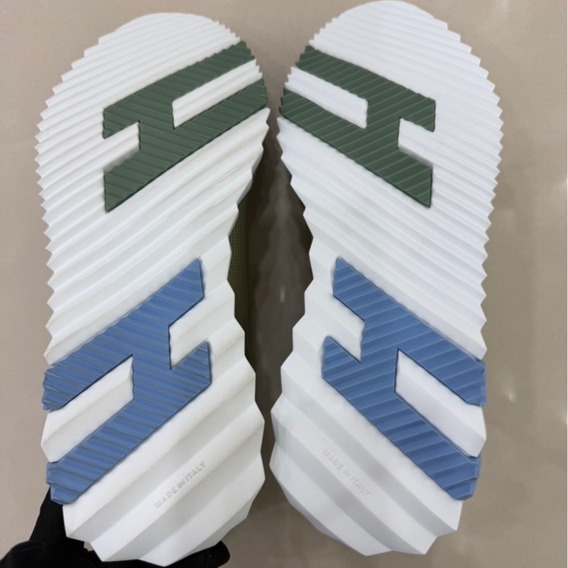 Hermes愛馬仕高科技網眼麂皮山羊皮運動鞋 瓷綠色-28