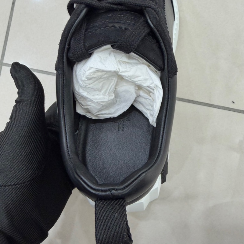 愛馬仕Hermes 新款 Bouncing運動鞋 黑色小牛皮-18