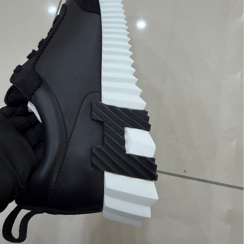 愛馬仕Hermes 新款 Bouncing運動鞋 黑色小牛皮-22