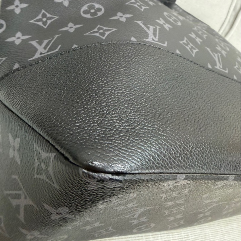 LV M45914黑灰老花公事包 斜背包 手提包👜-14