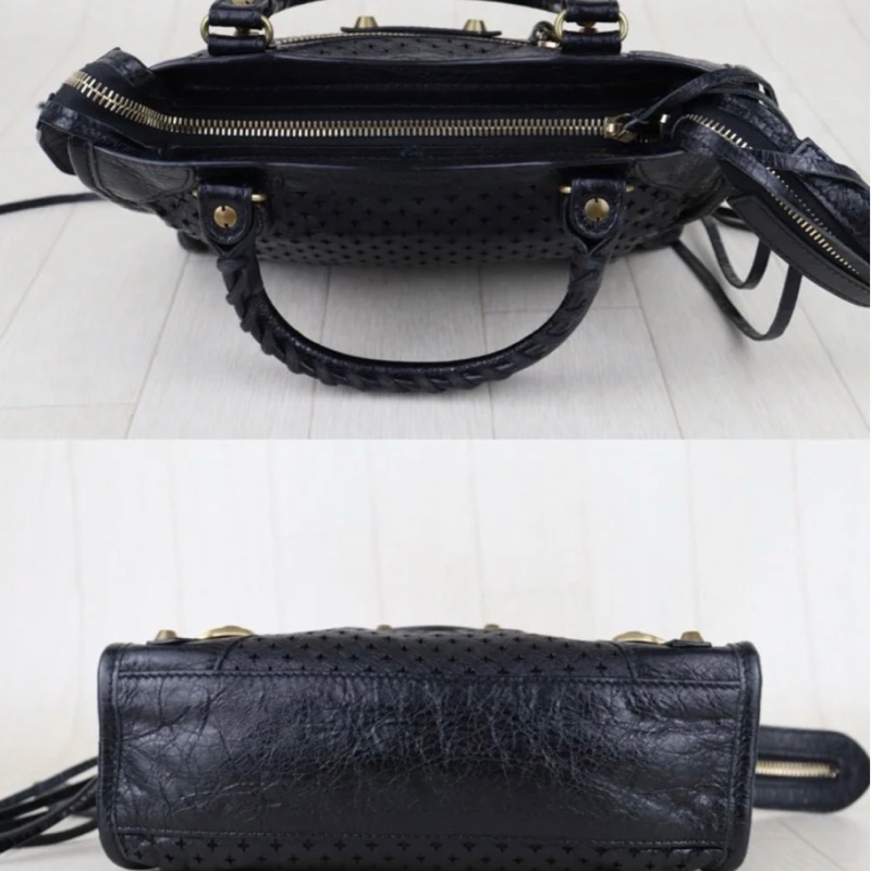 「JL精品代購」9新 Balenciaga 機車包 裸空設計-4