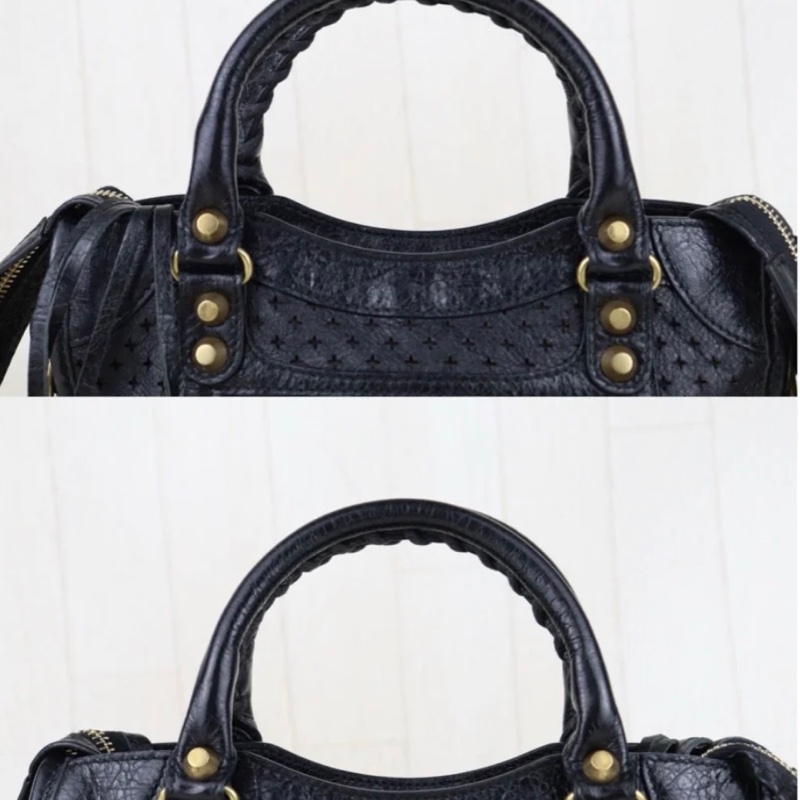 「JL精品代購」9新 Balenciaga 機車包 裸空設計-6