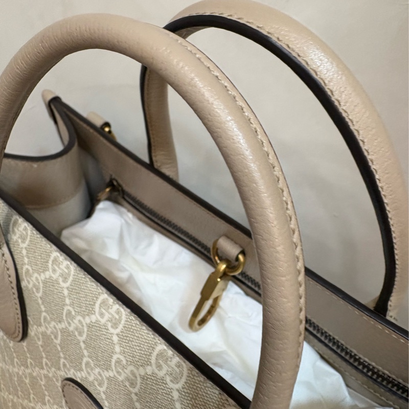 Gucci Retro 老花款防水托特包-2