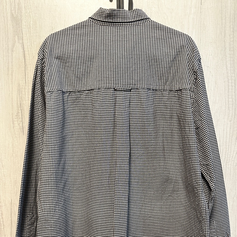 AMI Paris 黑白格紋襯衫-2