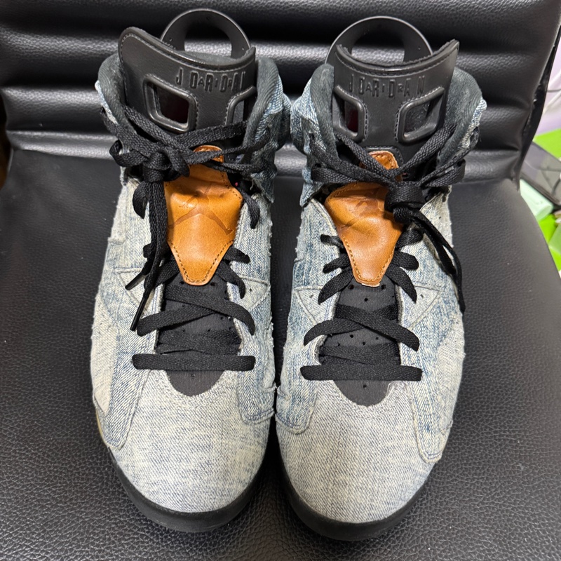 us10.5 air jordan 6 丹寧-1