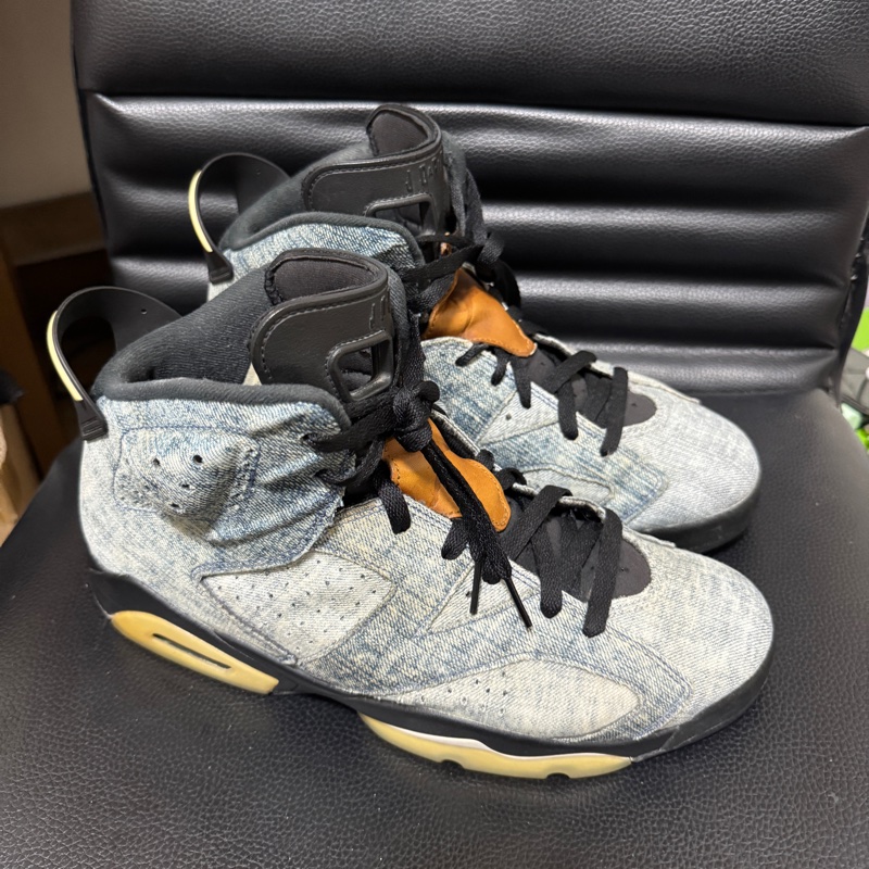 us10.5 air jordan 6 丹寧-2