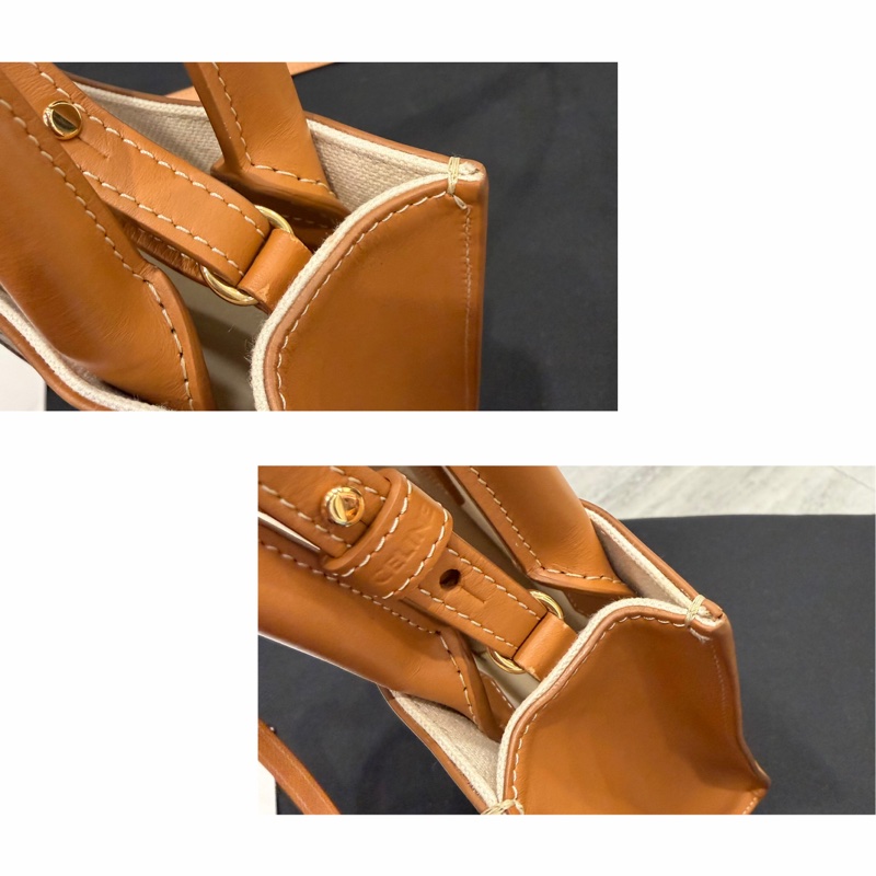 Celine 帆布 mini cabas vertical 迷你托特包 琴譜包 斜背包-34