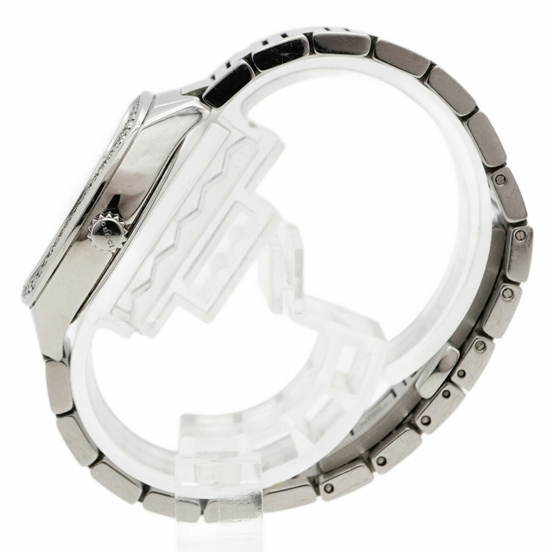 Gucci GG2570 142.5 銀色錶盤小姐腕錶-7