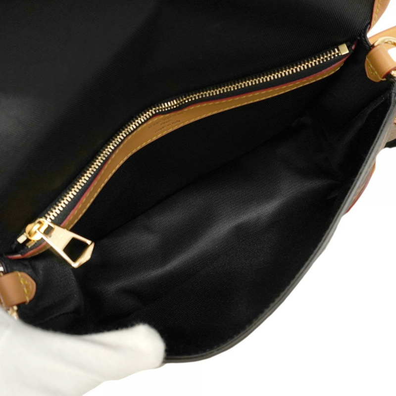 路易威登 Monogram Diane NM PM 手提包 M45985 棕色 Noir 女士兩用包-3