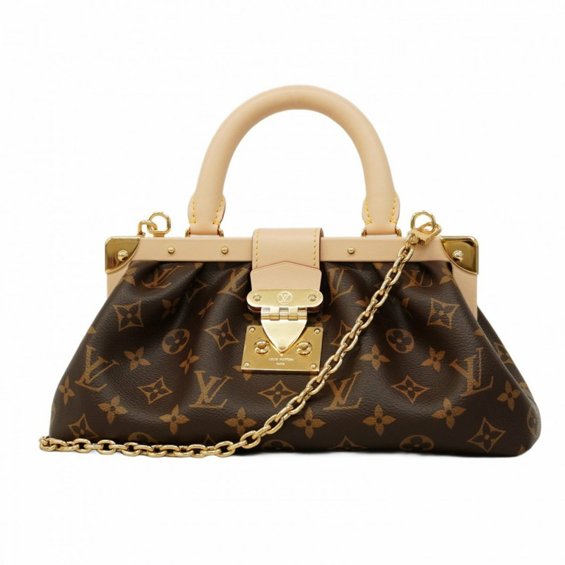 路易威登 Monogram 女士雙肩包 M46544 棕色-0