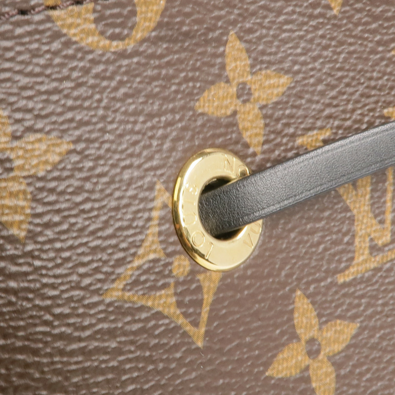 LOUIS VUITTON Monogram Neo Noe MM金扣肩背袋-11