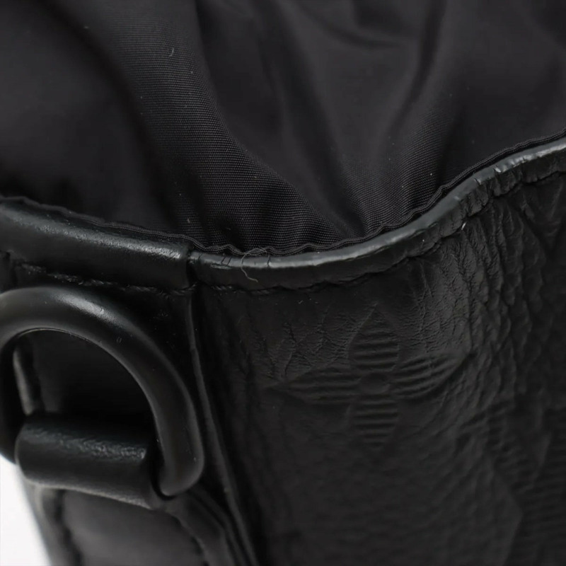 路易威登 RFID Monogram Empreinte Noe 斜背皮革肩背包 M82248 男士-7