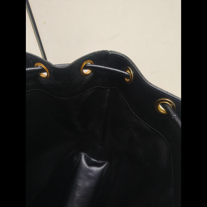 🔥年終狂降🔥【限時降價只到12/31（原68,800）】【8成新】㊣✨CHANEL✨(附防塵袋)香奈兒 老香 小香 雙C 黑金 雷標 牛皮 金球 托特包 肩背包 水桶包/二手包/二手精品🌳二手樹屋🌳-37