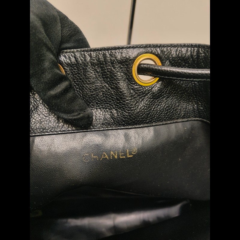 🔥年終狂降🔥【限時降價只到12/31（原68,800）】【8成新】㊣✨CHANEL✨(附防塵袋)香奈兒 老香 小香 雙C 黑金 雷標 牛皮 金球 托特包 肩背包 水桶包/二手包/二手精品🌳二手樹屋🌳-41