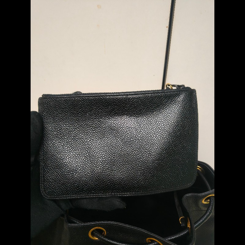 🔥年終狂降🔥【限時降價只到12/31（原68,800）】【8成新】㊣✨CHANEL✨(附防塵袋)香奈兒 老香 小香 雙C 黑金 雷標 牛皮 金球 托特包 肩背包 水桶包/二手包/二手精品🌳二手樹屋🌳-47