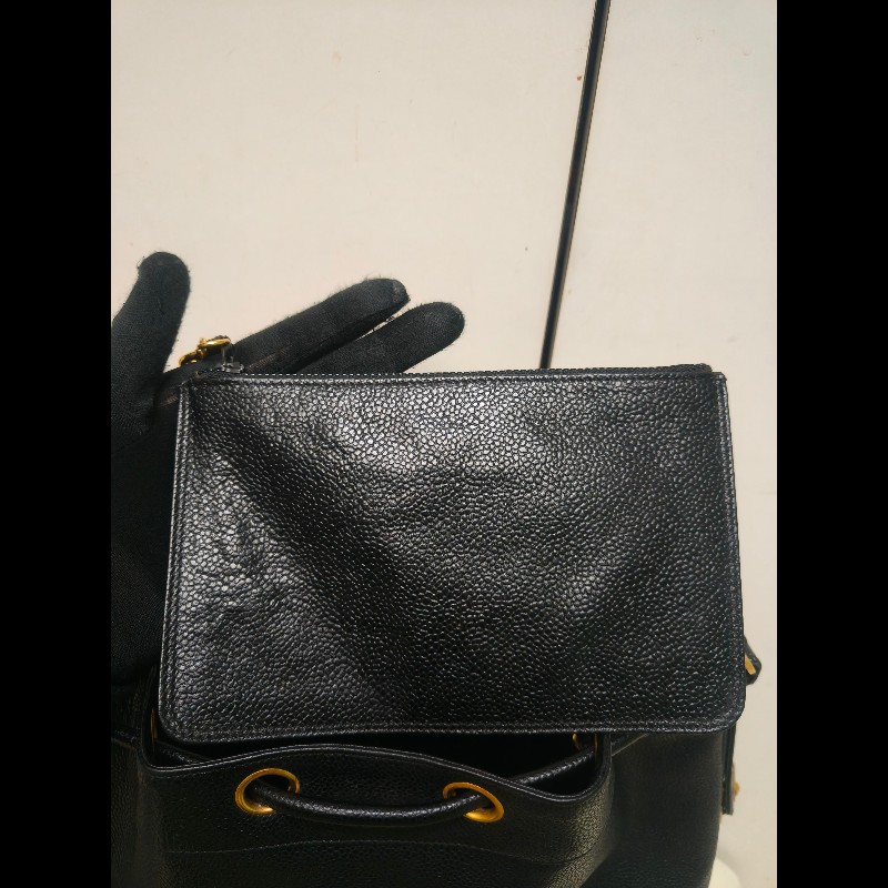 🔥年終狂降🔥【限時降價只到12/31（原68,800）】【8成新】㊣✨CHANEL✨(附防塵袋)香奈兒 老香 小香 雙C 黑金 雷標 牛皮 金球 托特包 肩背包 水桶包/二手包/二手精品🌳二手樹屋🌳-48