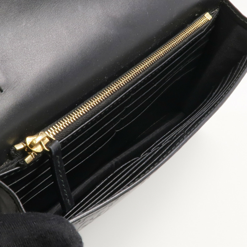 GUCCI 牛皮皮革Chain Shoulder Bag金扣鏈帶肩背袋-4