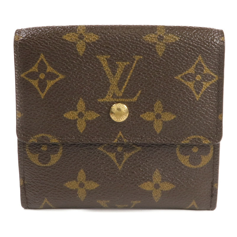 LOUIS VUITTON Monogram Wallet金扣錢包-0