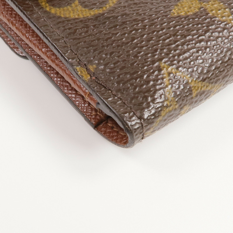 LOUIS VUITTON Monogram Wallet金扣錢包-12