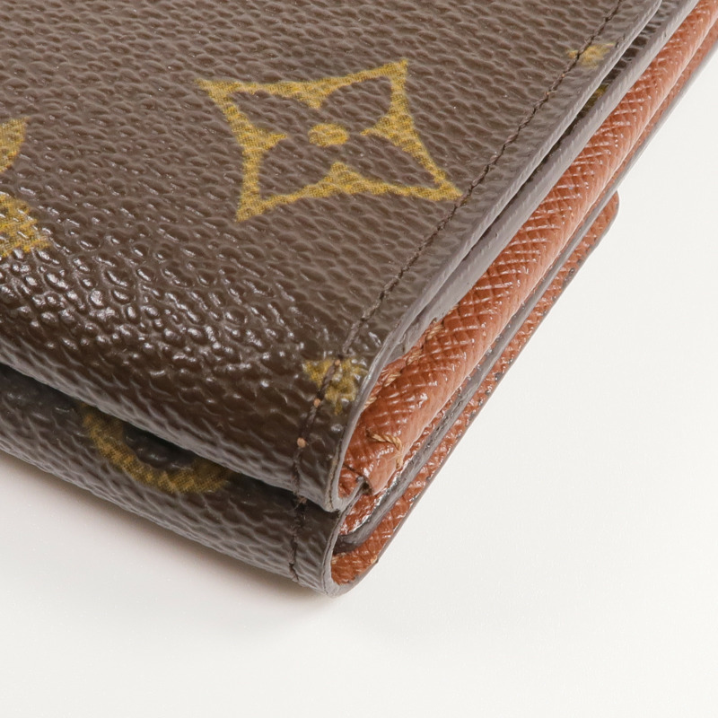 LOUIS VUITTON Monogram Wallet金扣錢包-14