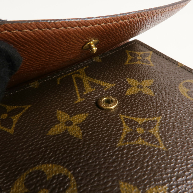 LOUIS VUITTON Monogram Wallet金扣錢包-16