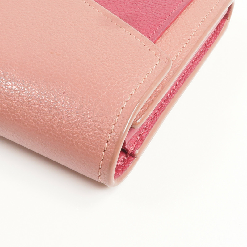 LOUIS VUITTON 牛皮皮革Portefeuille My Lockme銀扣長錢包-13