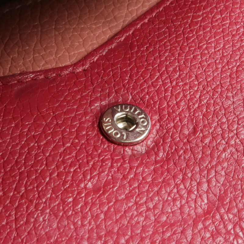 LOUIS VUITTON 牛皮皮革Portefeuille My Lockme銀扣長錢包-16