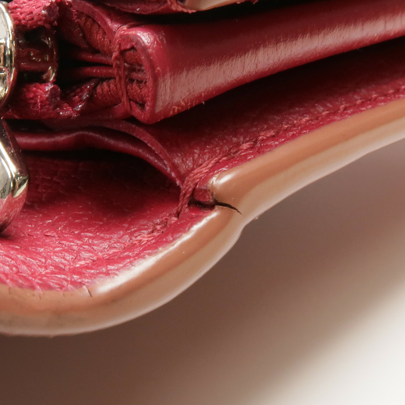 LOUIS VUITTON 牛皮皮革Portefeuille My Lockme銀扣長錢包-20