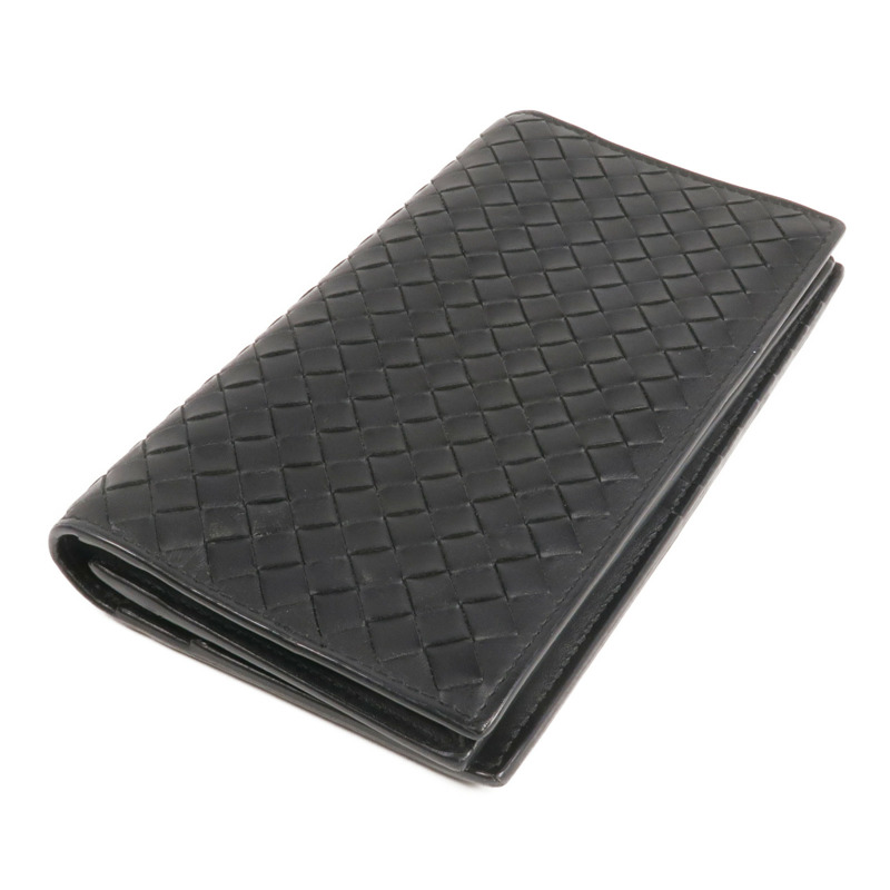 BOTTEGA VENETA 織紋皮革Long Wallet長錢包-3