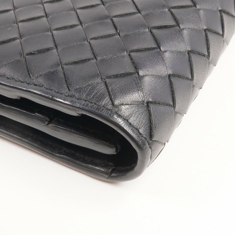 BOTTEGA VENETA 織紋皮革Long Wallet長錢包-13