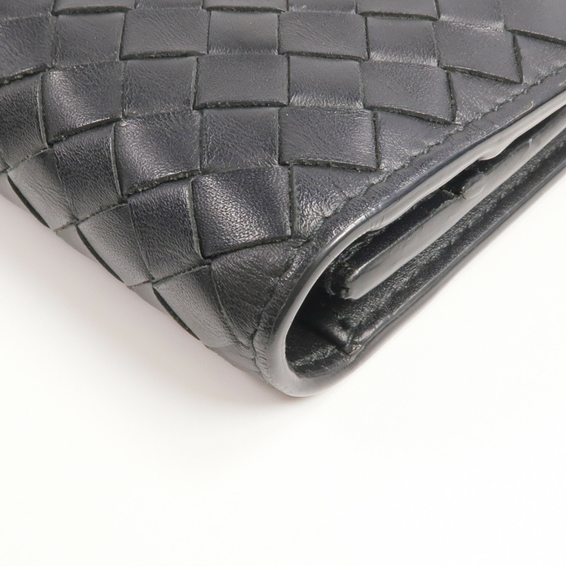 BOTTEGA VENETA 織紋皮革Long Wallet長錢包-15