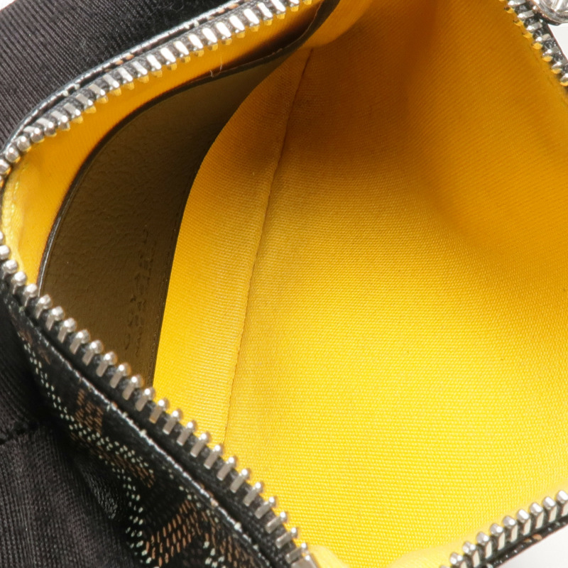 GOYARD 塗層帆布Pouch銀扣手拿包-5