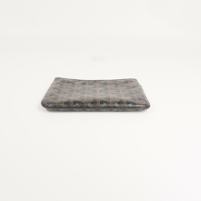 GOYARD 塗層帆布Pouch銀扣手拿包-9
