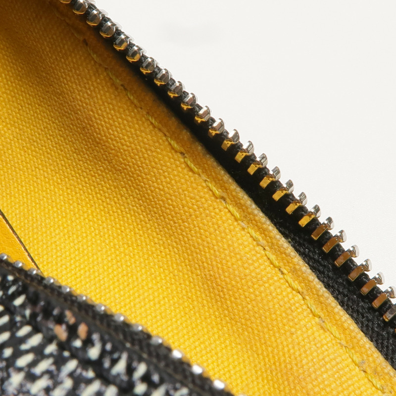 GOYARD 塗層帆布Pouch銀扣手拿包-13