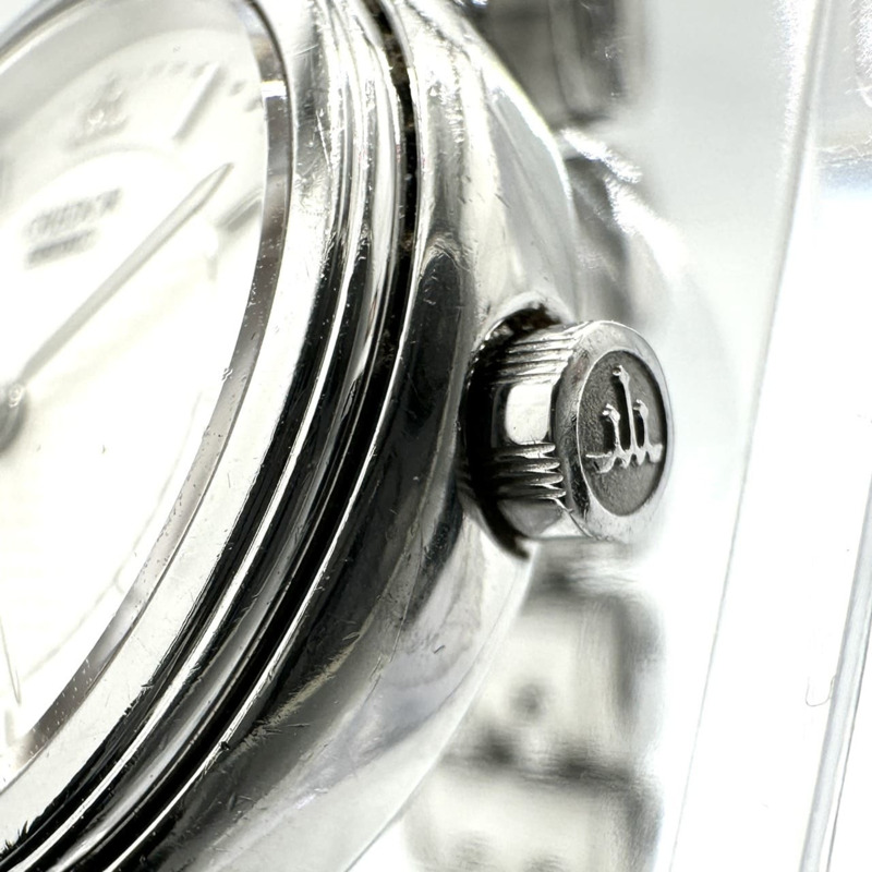 精工 Credor 4J85-0A10/GSBA005 女士石英錶，不鏽鋼錶殼，白色銀色錶盤-3