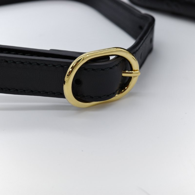 Gucci 古馳 經典GG Guccissima 黑色 壓紋 皮革 波士頓包 手提包-9