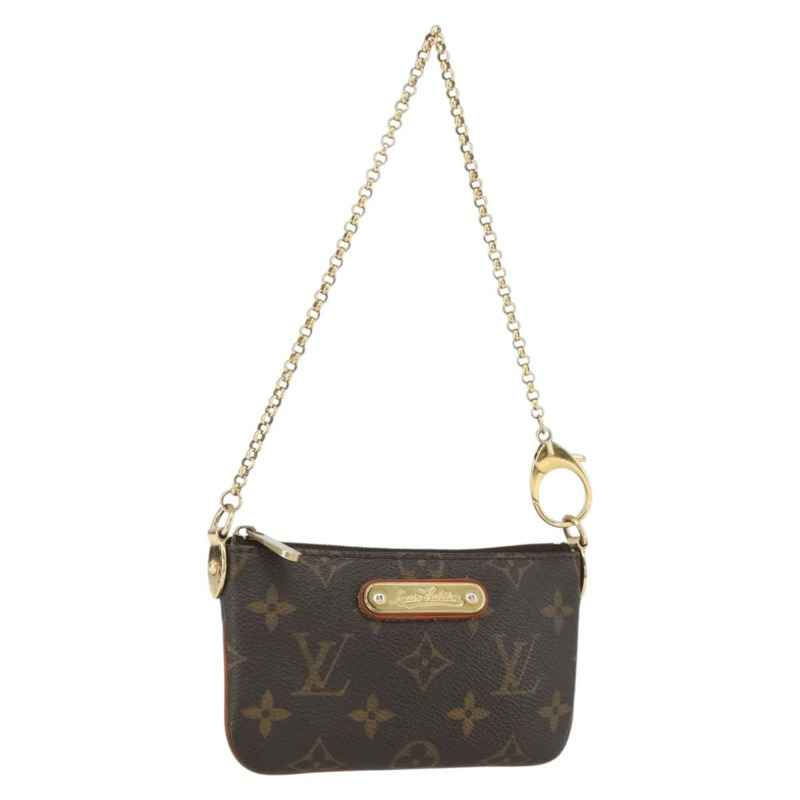 【日本直送】路易威登 Monogram Pochette Mira PM 配件包 M60095 LV Auth 159179-0