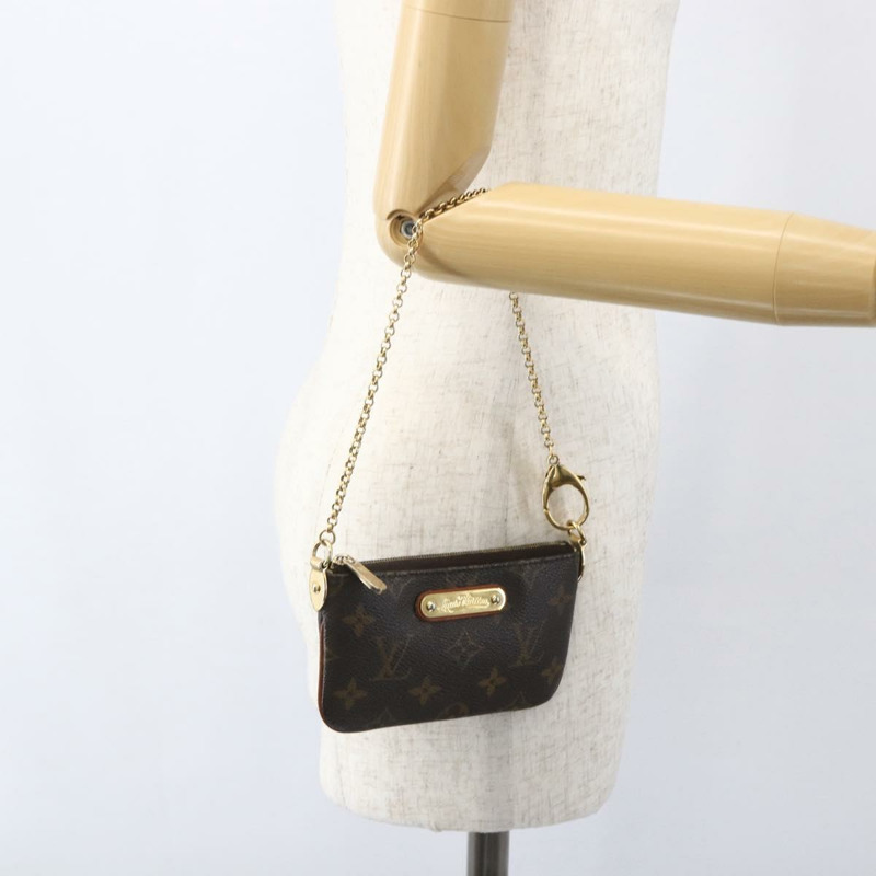 【日本直送】路易威登 Monogram Pochette Mira PM 配件包 M60095 LV Auth 159179-21