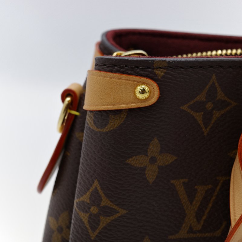 Louis Vuitton 路易威登 Soufflot BB 帆布 絨布內襯 兩用手提包 肩背包-8