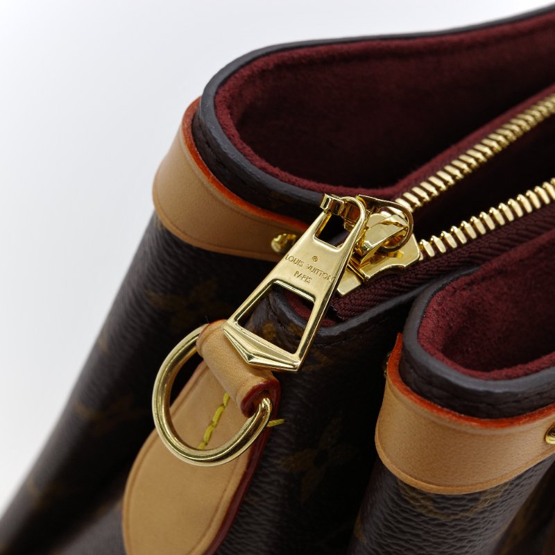 Louis Vuitton 路易威登 Soufflot BB 帆布 絨布內襯 兩用手提包 肩背包-14