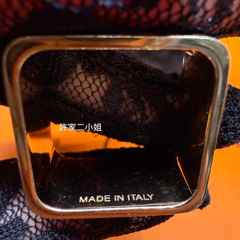 Hermes 二手閒置97新 黃酮材質絲巾釦-7