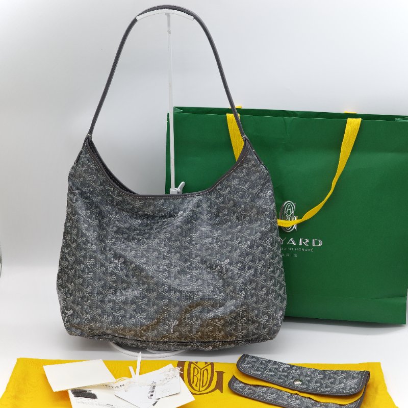 Goyard 戈雅 Bohème Hobo 灰色 帆布 肩背包-0