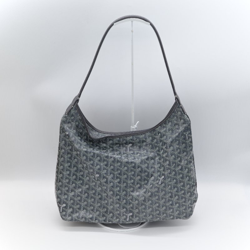 Goyard 戈雅 Bohème Hobo 灰色 帆布 肩背包-2